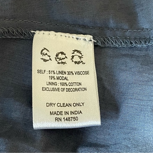 Sea New York Maxi Dress Smocked Tiered Puff Balloon Sleeve Barbiecore Balletcore - Picture 9 of 13